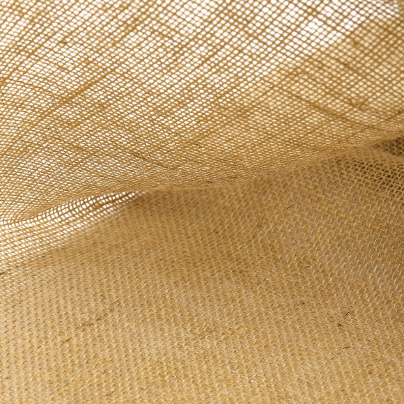 Ткань Мешковина 290 г/м? 100% джут шир.110 см арт.МШ290 уп.5м