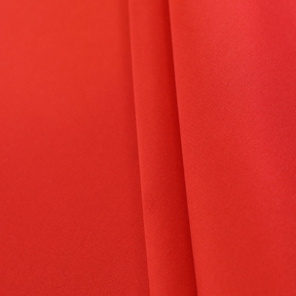 Ткань шелк Армани 90 г/м? 97% полиэстер, 3% спандекс шир.145 см арт.Р.18547.40 цв.40 красный уп.25м