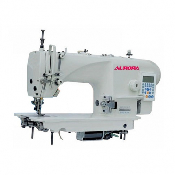 Прямострочная промышленная швейная машина с быстросъемным механизмом нижнего дифференциального продвижения Aurora A-5593N-7