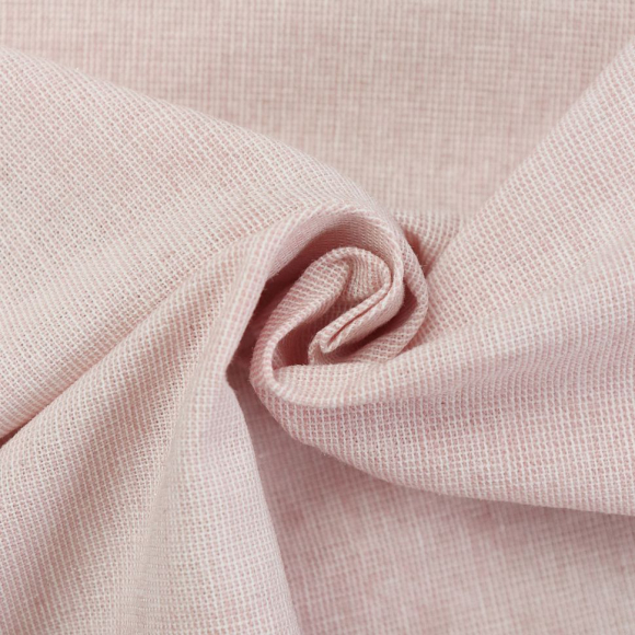 Ткань Лен 165 г/м? 55% лён, 45% хлопок шир.140 см арт.Р.19989.04 цв.04 розовая пудра уп.25м Ткань Лен 165 г/м? 55% лён, 45% хлопок шир.140 см арт.Р.19989.04 цв.04 розовая пудра уп.25м