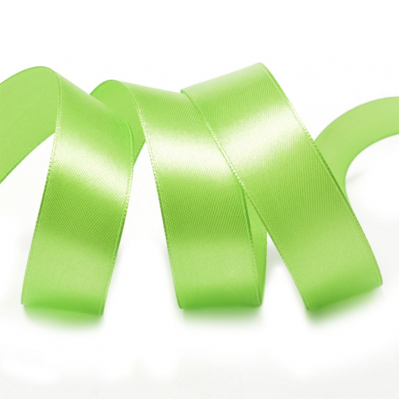 Лента атласная 25мм цв.3034 гр.салатовый IDEAL уп.27,4 м Лента атласная 25мм цв.3034 гр.салатовый IDEAL уп.27,4 м