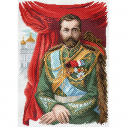 Рисунок на канве МАТРЕНИН ПОСАД арт.37х49 - 1681 Император Николай 2