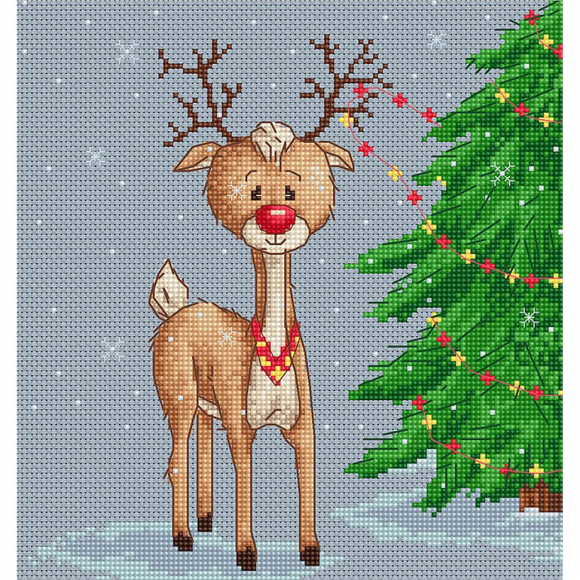 Набор для вышивания LUCA-S арт. B1043 Денни 18х19,5см