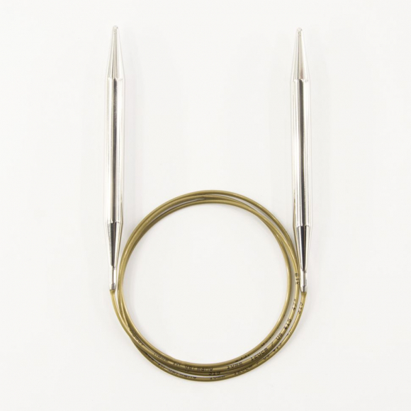 2577_Спицы круговые, супергладкие, addiClassic №10, 120 см