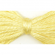 Нитки мулине цв.0300 бл.желтый 12х10м С-Пб