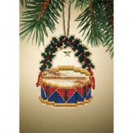 Набор для вышивания бисером MILL HILL Барабан 5х7 см