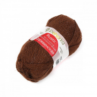 Пряжа для вязания ПЕХ Деревенская (100% полугрубая шерсть) 10х100г/250м цв.513 кора
