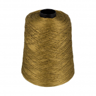 Нитки для вышивания Gamma мулине 100% хлопок 480 г ± 30 г цв.№0655 т.горчичный