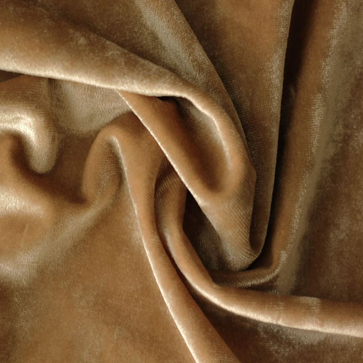 Плюш винтажный тонкий 2002-13 240г/м2 97%полиэстер3%лайкра цв.13 песочный 50х50см