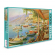 Пазл ФРЕЯ арт.PZL-1000/12 Завтрак в кафе у причала 68х48 см