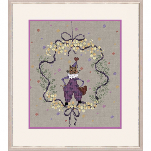 Набор для вышивания Le Bonheur des Dames арт.1086 Chat (Кот) 15х22 см