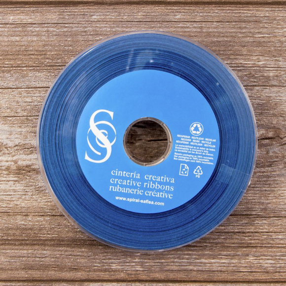 Косая бейка хлопок/полиэстер 20 мм, 25 м, цвет 42, голубой темный Косая бейка хлопок/полиэстер 20 мм, 25 м, цвет 42, голубой темный