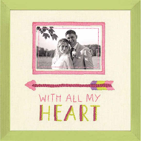 Набор для вышивания DIMENSIONS арт.DMS-71-01552 От всего сердца 20x20 см