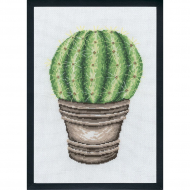 Набор для вышивания PERMIN арт.92-7444 Кактус 20х29 см Набор для вышивания PERMIN арт.92-7444 Кактус 20х29 см