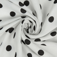 Ткань Штапель TBY Vi-407-775-01 плот 90г/м2 100% вискоза шир. 145 см цв.01 белый рул.10-25м Ткань Штапель TBY Vi-407-775-01 плот 90г/м2 100% вискоза шир. 145 см цв.01 белый рул.10-25м