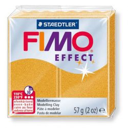 88596_Полимерная глина FIMO "Effect", уп. 57 г, цвет золотой металлик