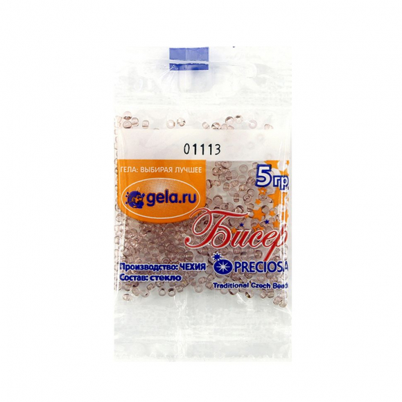 Бисер №10, 5 г., цвет 01113