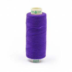 Нитки Dor Tak бытовые 40/2 полиэстер 366м цв.524 фиолетовый