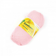 Пряжа для вязания КАМТ Бамбино (35% шерсть меринос, 65% акрил) 10х50г/150м цв.055 св.розовый