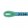 Нитки для вышивания Gamma мулине (3071-3172) 100% хлопок 24 x 8 м цв.3134 св.зеленый