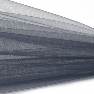 Еврофатин мягкий матовый Hayal Tulle арт.HT.S шир.300см, 100% полиэстер цв.74 уп.5м - сумрачно серый