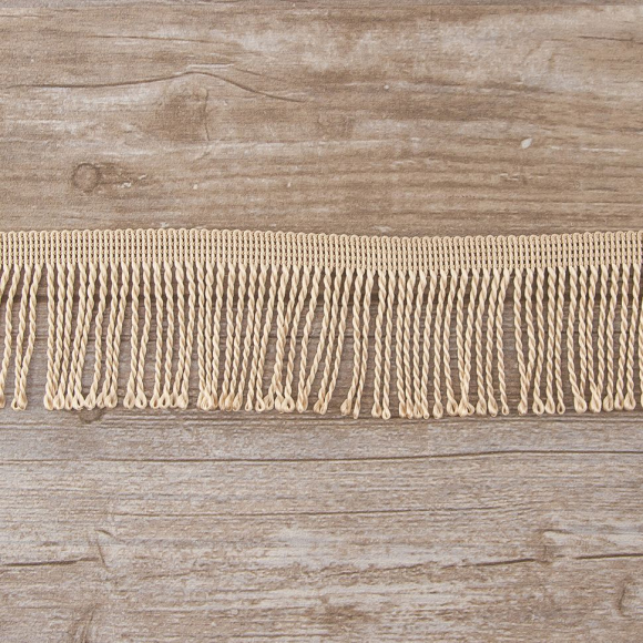 62186_Бахрома витая, 60 мм, цвет бежево-розовый светлый 62186_Бахрома витая, 60 мм, цвет бежево-розовый светлый