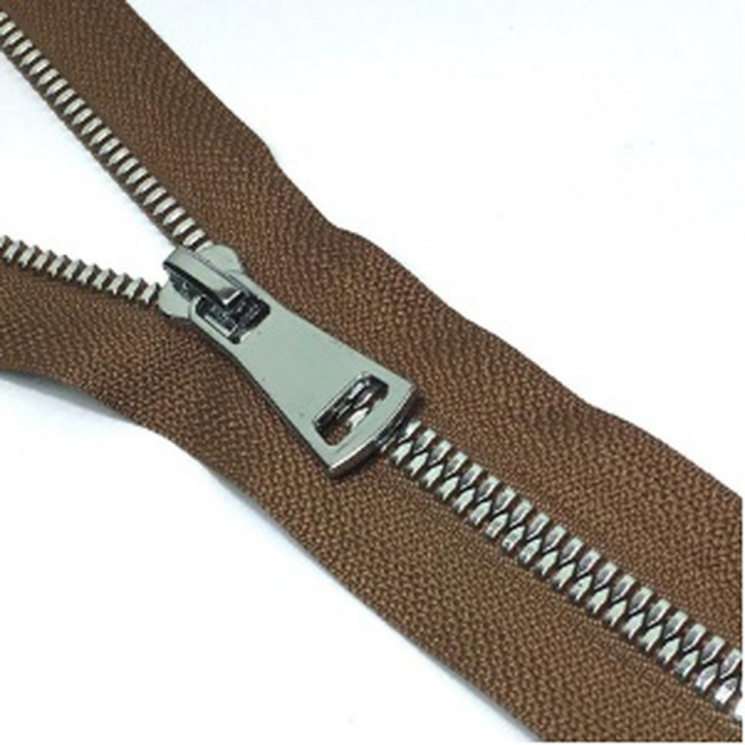 Молния трактор №5 Premium разъем 65см никель D033 карамель