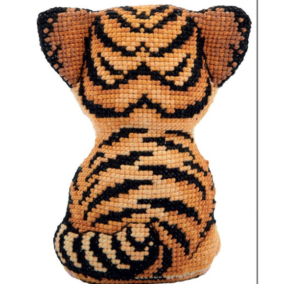 Набор для вышивания PANNA арт. IG-7327 Игрушка. Тигренок 8х10 см