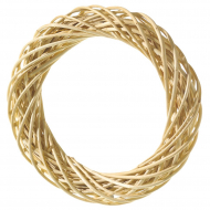 96201_Венок из ивовых очищенных прутьев, 25 см