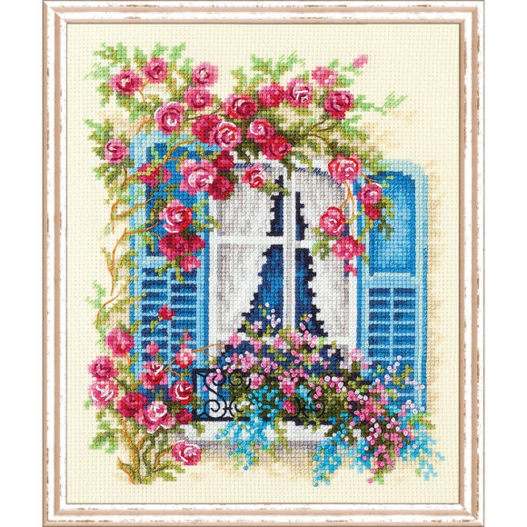 Набор для вышивания ЧУДЕСНАЯ ИГЛА арт.74-01 С видом на море 16х21 см