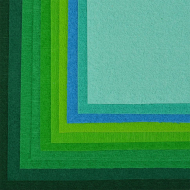 Набор махрового фоамирана Magic 4 Hobby 2 мм ассорти №5 20х30 см уп.10шт