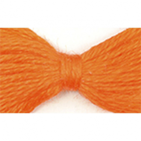 Нитки мулине цв.0711 т.оранжевый 12х10м С-Пб