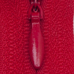 Молния потайная нераз 20см S-519 красный темный полиэстер SBS уп.100шт