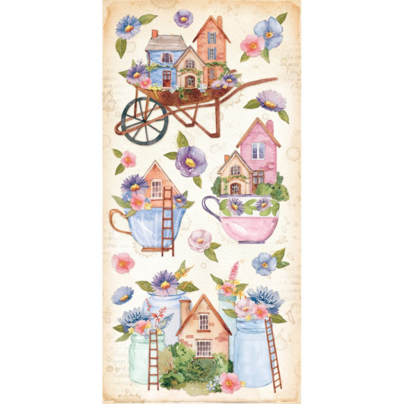 Набор бумаги двухсторонней для скрапбукинга "Create Happiness Welcome Home" Набор бумаги двухсторонней для скрапбукинга "Create Happiness Welcome Home"