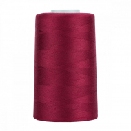 Нитки швейные 50/2 полиэстер 5000 ярд цв.188 бордовый MAX