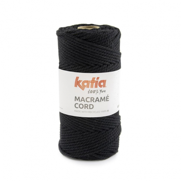 187085_Пряжа Macrame Cord, 65% хлопок, 25% полиэстер, 10% прочие волокна, 500 г, 100 м