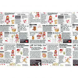 Ткань для пэчворка PEPPY Little Heroines Panel 120 г/м? 100% хлопок цв.40538-10 уп.60х110 см