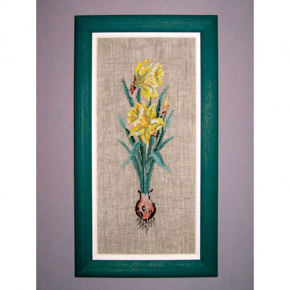 125203_Набор для вышивания "Желтый нарцисс"