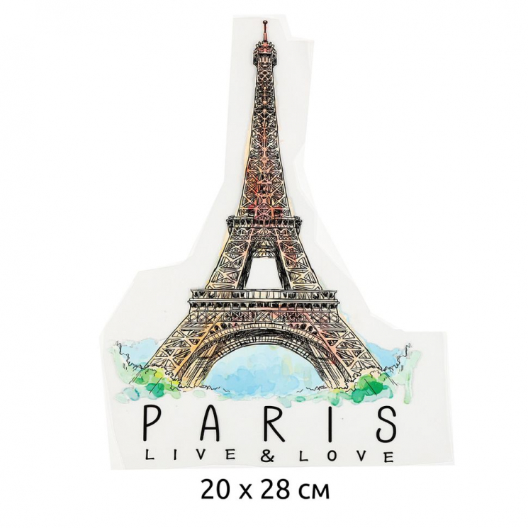 Термотрансфер арт.TBY.1311 Paris 20х28см, уп.10шт