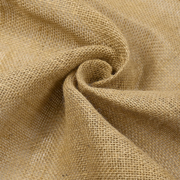Ткань Мешковина 290 г/м? 100% джут шир.110 см арт.МШ290 уп.1м