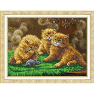 Набор для вышивания бисером ПАУТИНКА арт.Б-1500 Новая игрушка 38х28 см Набор для вышивания бисером ПАУТИНКА арт.Б-1500 Новая игрушка 38х28 см