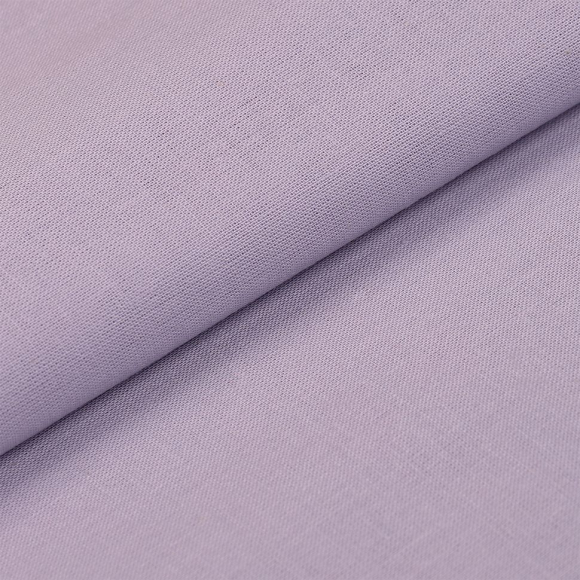 Ткань Батист 72 г/м? 100% хлопок шир.150 см арт.TBY.Bt.10 цв.сиреневый рул.25м