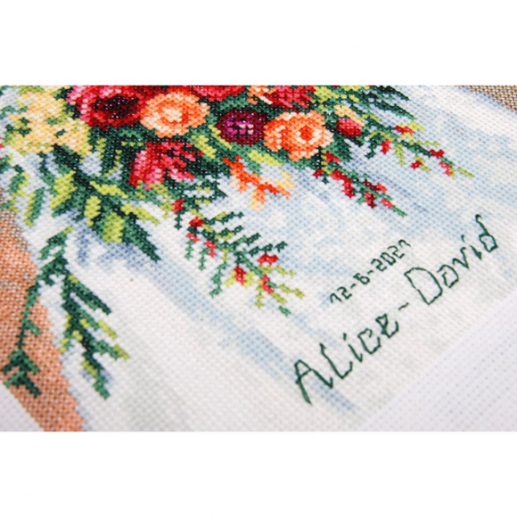 174091_Набор для вышивания "Свадебный букет"