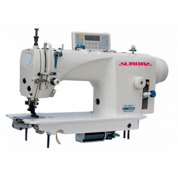 Прямострочная промышленная швейная машина с нижним и переменным верхним продвижением Aurora A-5490-7