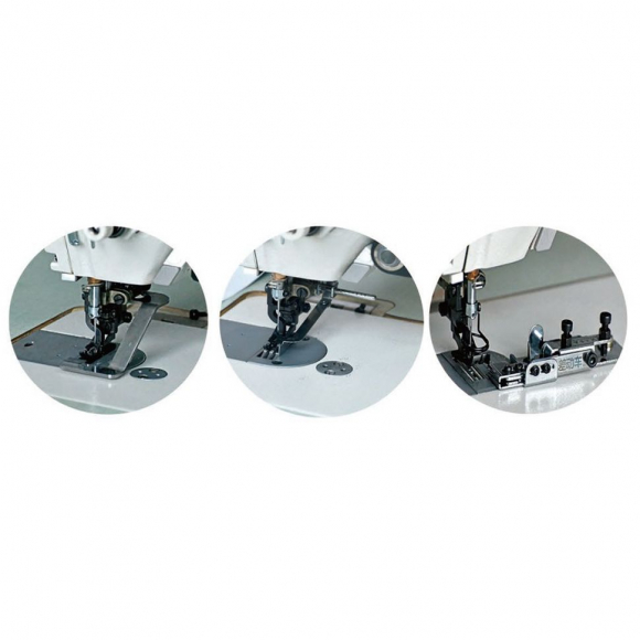 Прямострочная промышленная швейная машина с нижним и переменным верхним продвижением Aurora A-5490-7