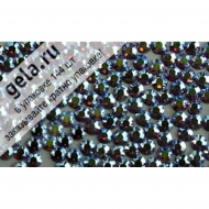 34794_Камни плоские с термоклеем 2028HF, ss 6, Light Siam AB M