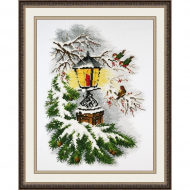 Набор для вышивания ОВЕН арт. 867 Волшебный фонарь 20х30 см