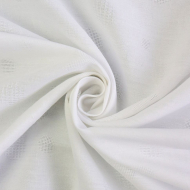 Ткань Хлопок 98 г/м? 100% хлопок шир.145 см арт.Р.19957.05 цв.05 белый уп.25м Ткань Хлопок 98 г/м? 100% хлопок шир.145 см арт.Р.19957.05 цв.05 белый уп.25м