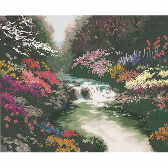 Набор для вышивания CANDAMAR DESIGNS арт.50896 У тихих вод 35,6х27,9 см