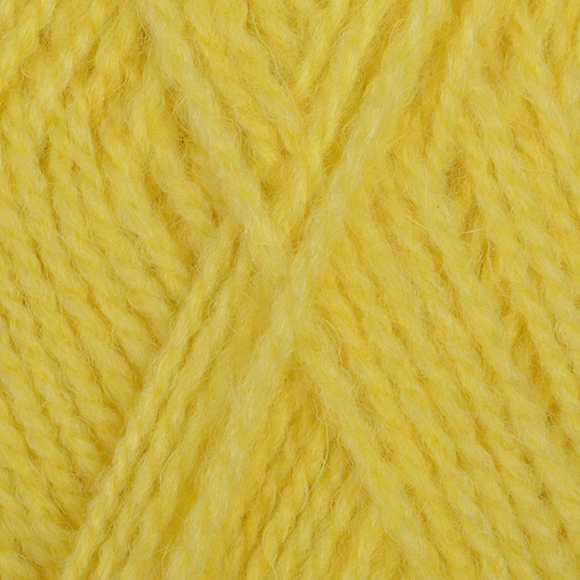 Пряжа для вязания ПЕХ Ангорская тёплая (40% шерсть, 60% акрил) 5х100г/480м цв.075 желтая роза